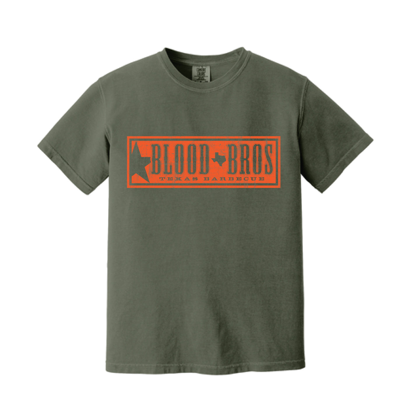LOGO Comfort Colors Tshirt Short Sleeve - Moss