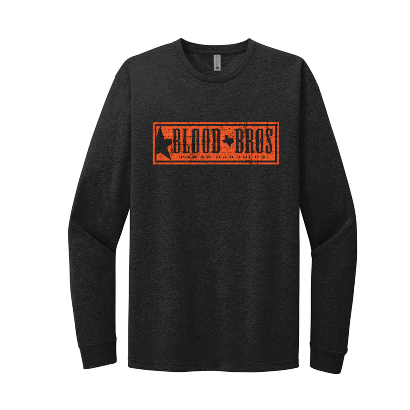 LOGO Tshirt Long Sleeve - Black