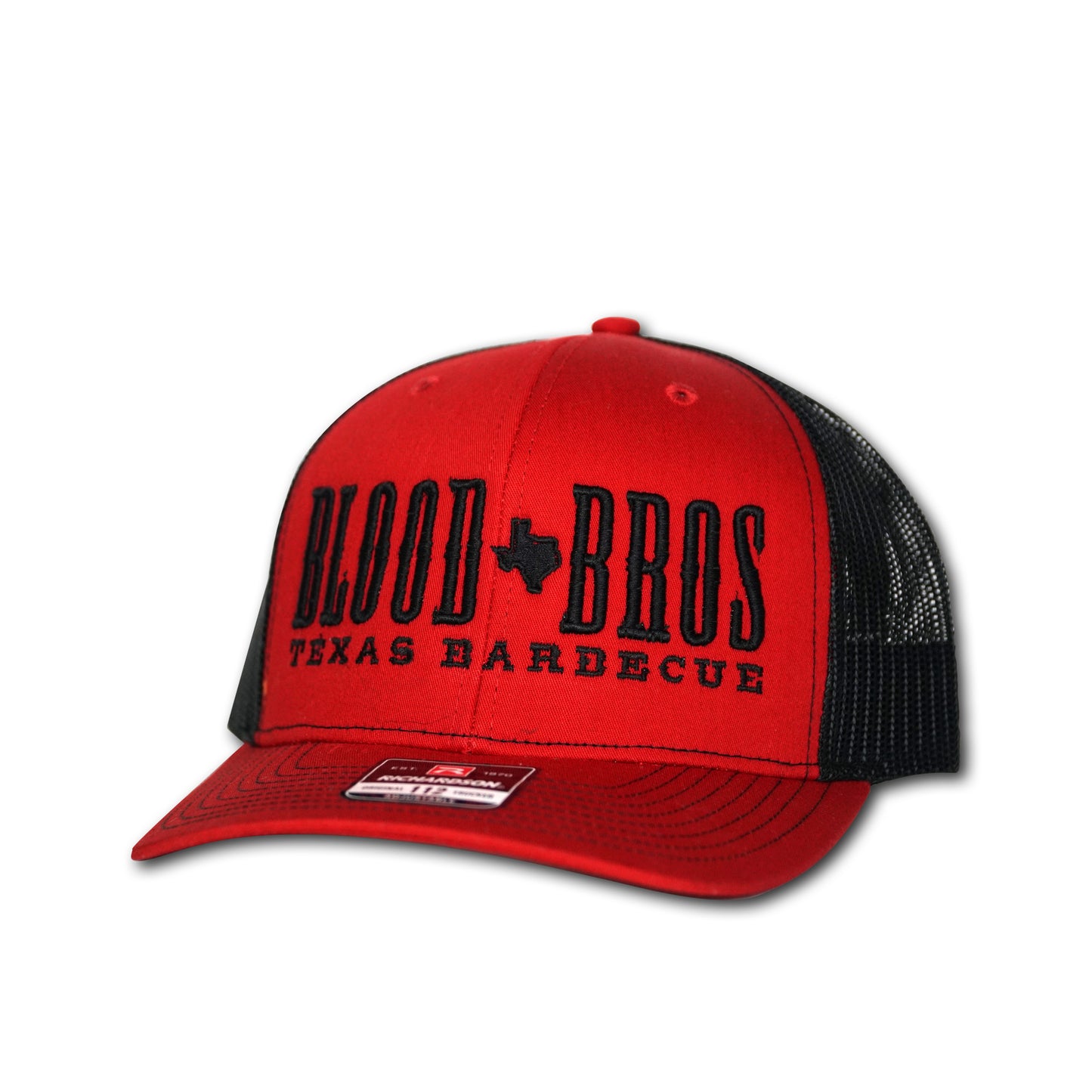 Richardson 112 Trucker - Red/Black