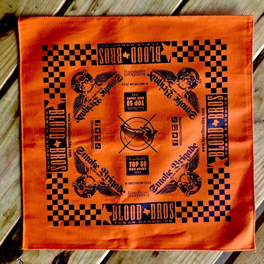 Blood Bros. BBQ Bandana