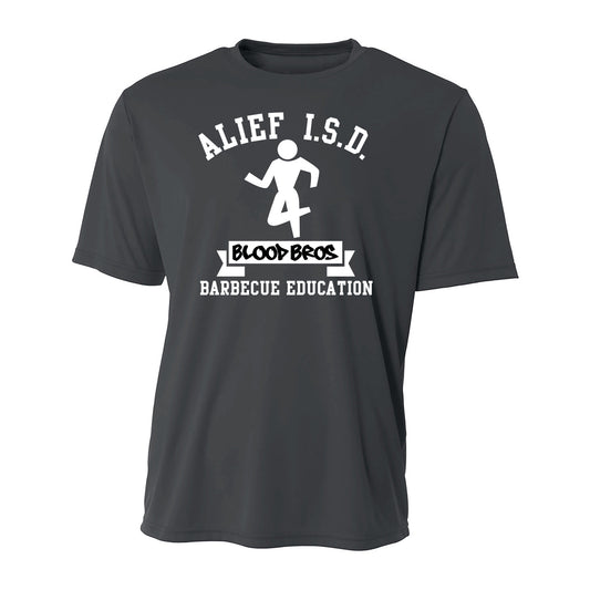 Alief ISD BBQ Ed. Tshirt Short Sleeve - Charcoal